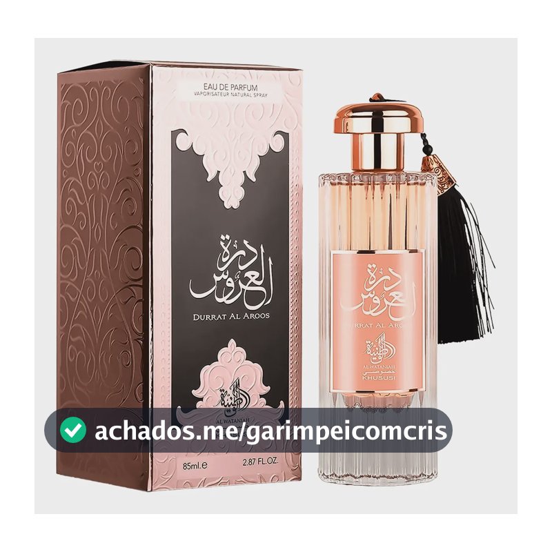 Perfume Árabe - Al Wataniah Durrat Al Aroos Edp 85ml