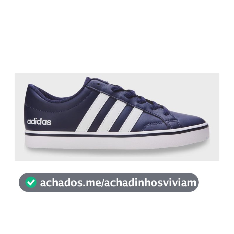 Tênis Masculino Vs Pace 2.0 adidas Ftwwht/cblack/ftwwht Liso