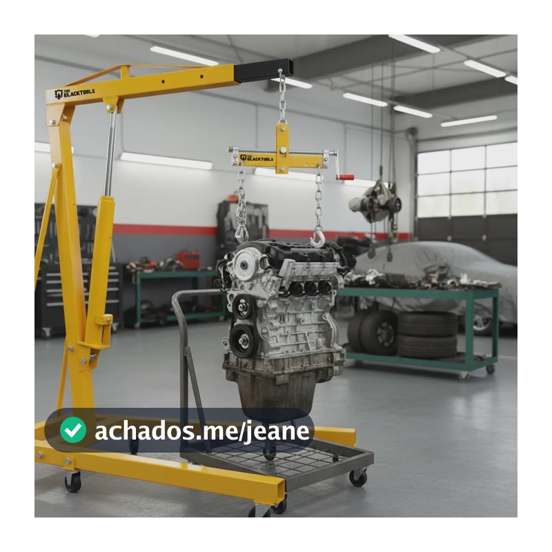 Suporte Motor P/guincho Regulável Com 4 Ganchos 900kg Tsm20