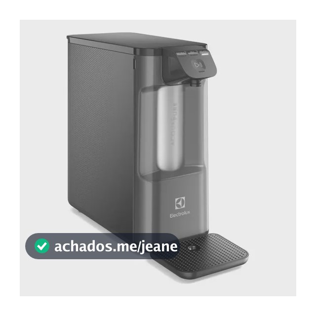 Purificador de Água Gelada Fria e Natural Elétrico Compacto Eletrônico placa Filtro refil 6 meses ou 3000l Painel Touch Bivolt Cinza PE12G Electrolux