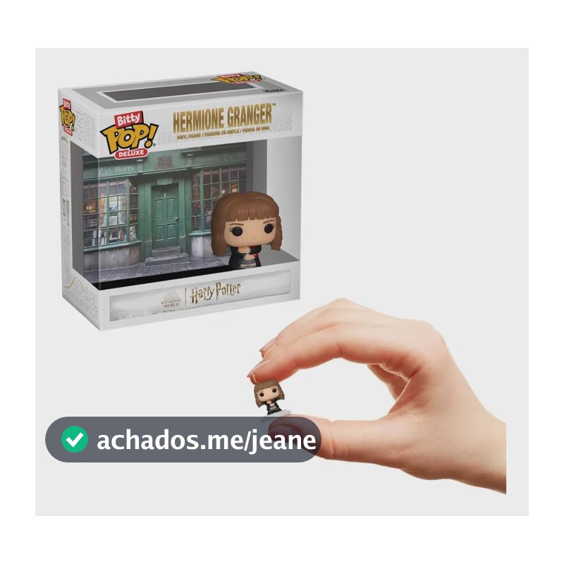 Bitty Pop! Deluxe Harry Potter Hermione E Floreios E Borrões