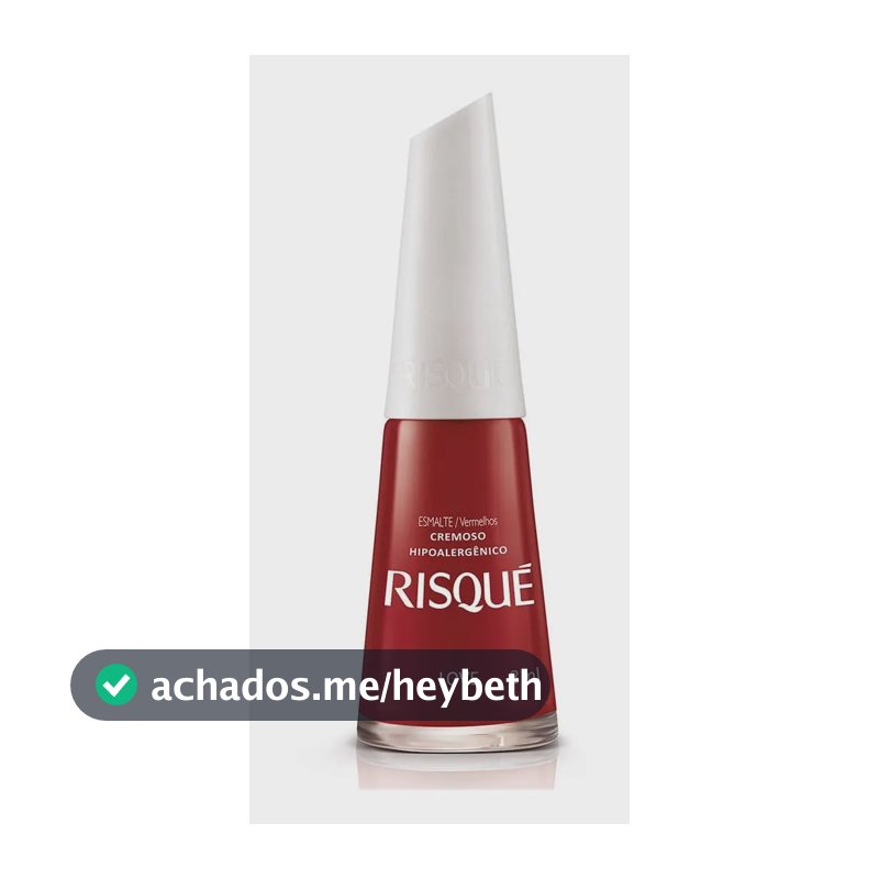 Esmalte Risqué Cremoso Love 8ml