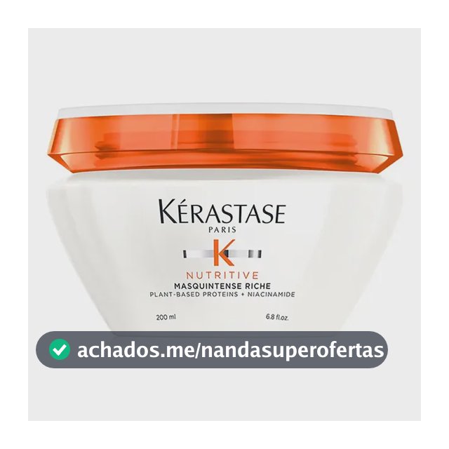 Máscara Kérastase Nutritive Masquintense Riche 200ml