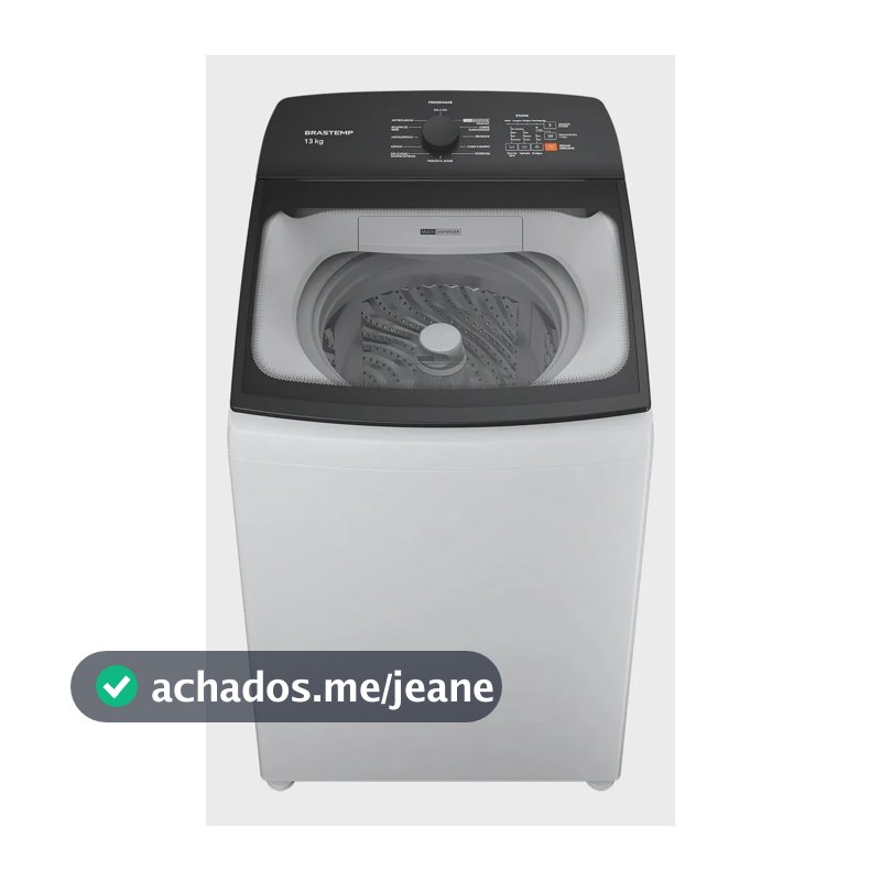 Máquina De Lavar Brastemp 13kg Branca Com Ciclo Tira Manchas Branco