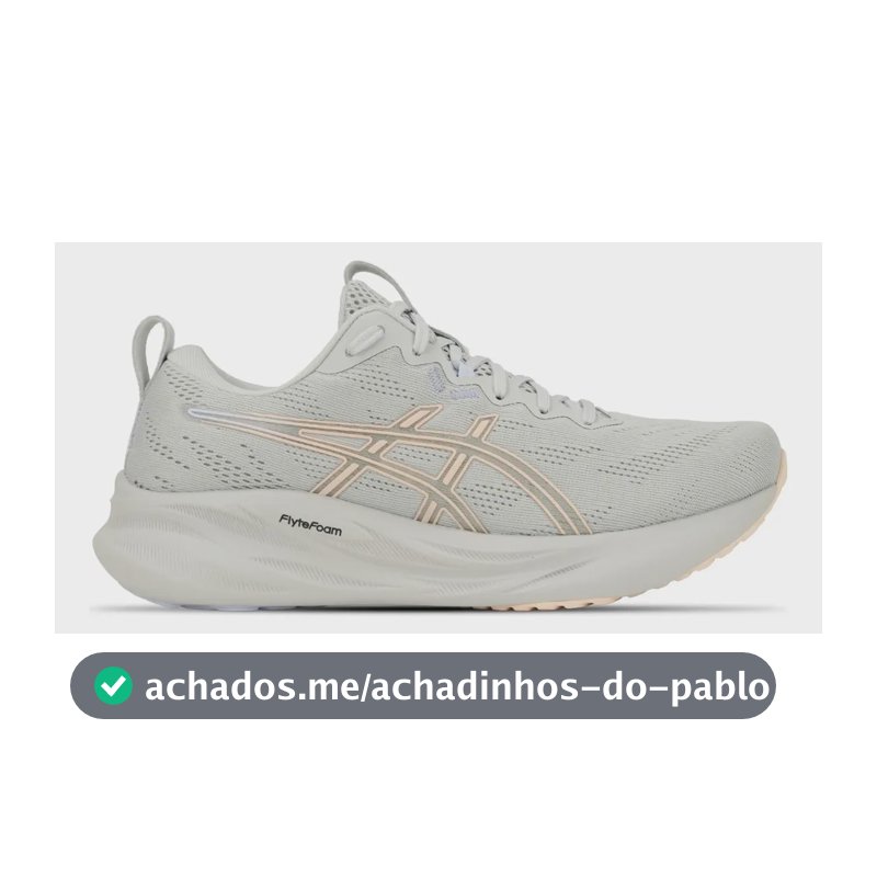 Tênis Feminino Gel-pulse 16 Asics Cinza Liso 38 Br
