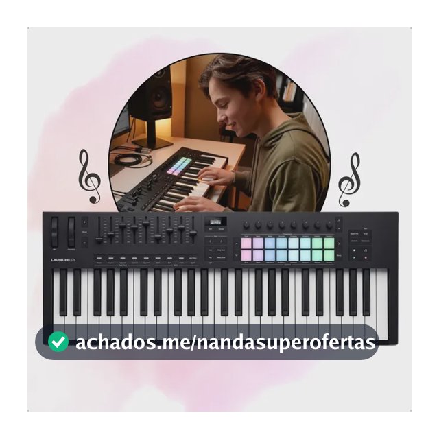 Teclado Midi Novation Launchkey Mk4 49 Teclas