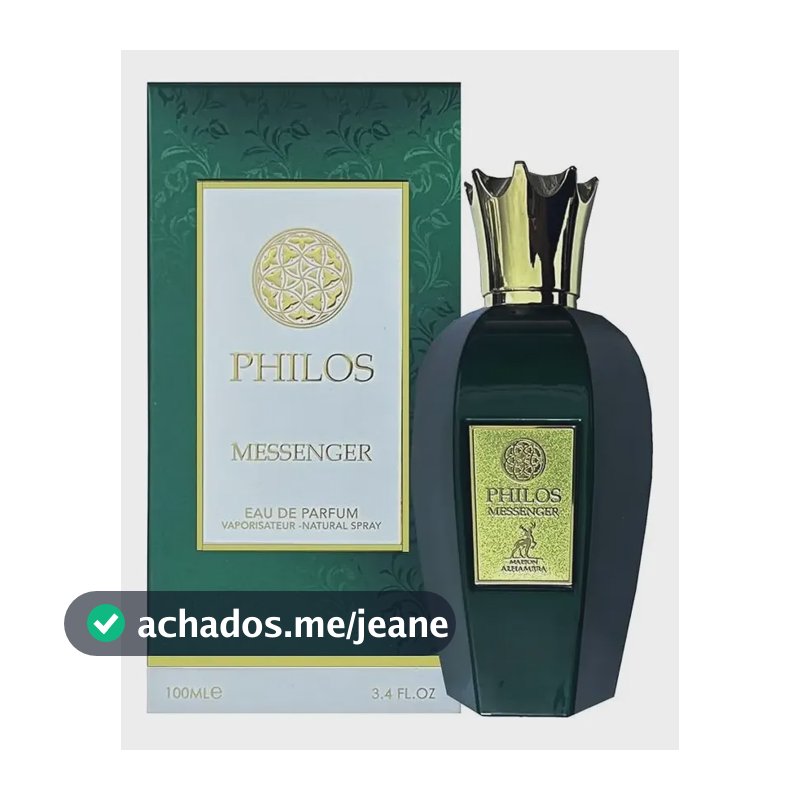 Perfume Maison Alhambra Philos Messenger Edp Unissex 100ml