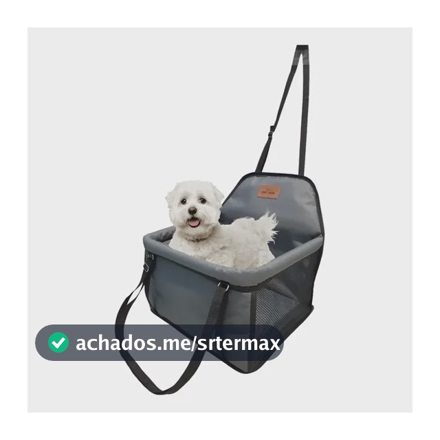 Cadeira Para Pet Assento Carro Seguro Até 15kg Ganhe Coleira
