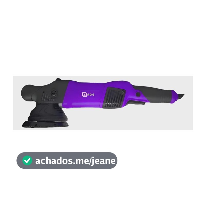 Politriz Roto Orbital Zacs 5 Pol De 900w De 110v Ou Cor Púrpura