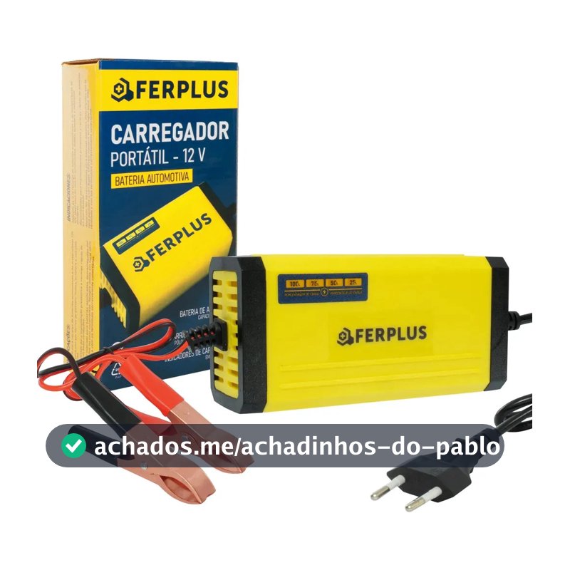 Carregador 12v 24w Bivolt 2a Moto Carro Inteligente