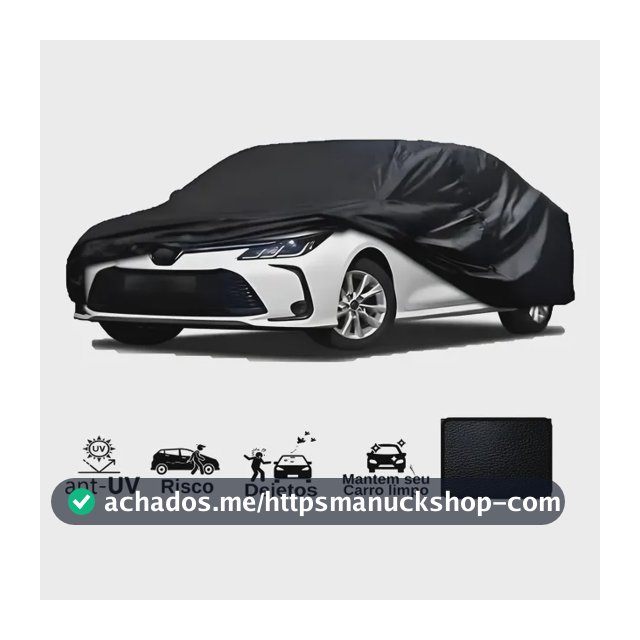 Capa Cobrir Carro 100% Forrada Impermeável Couro Anti-gato