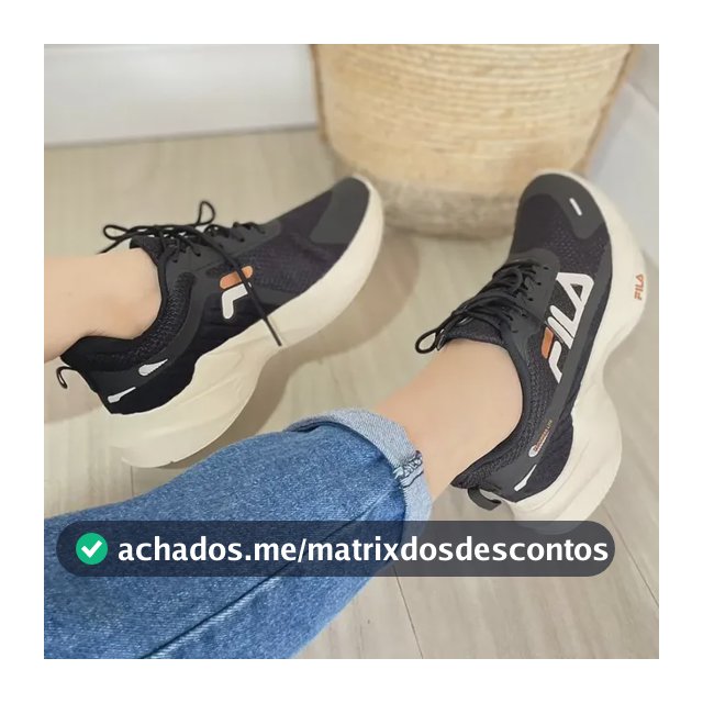 Tênis Fila Progress Lite Feminino Confortável Original Novo