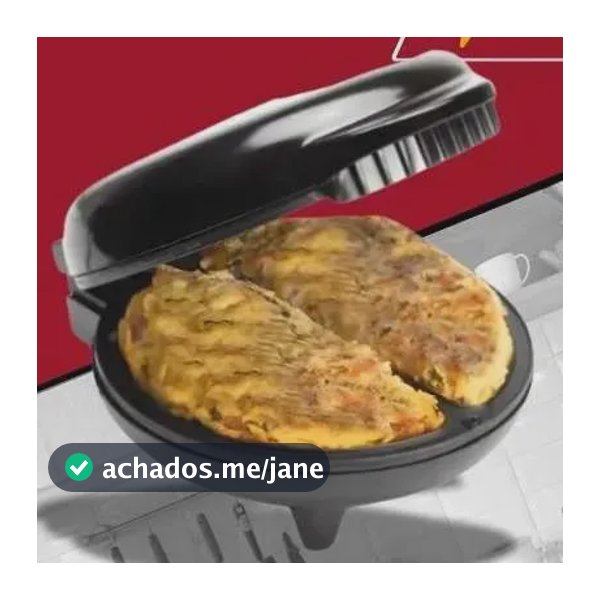 Omeleteira Antiaderente Elétrica Dupla 800w Mr. Cheff 110v
