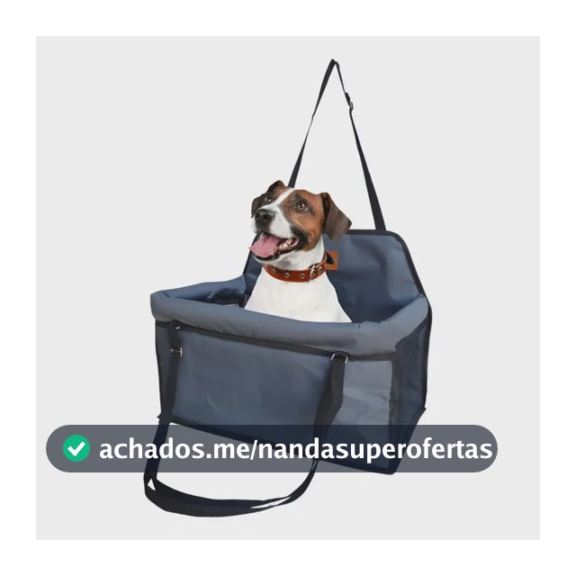 Cadeira Transporte Assento Pet Carro Dobrável Cachorro Gato