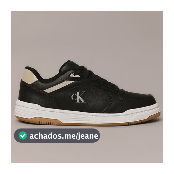 Tênis Calvin Klein Masculino Cm5pc43te654 Preto Liso 42 Br