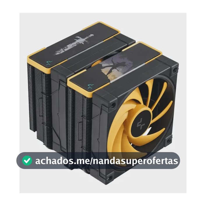 Air Cooler Deepcool Ak620 Zero Dark Zoria 6 Heatpipes Preto