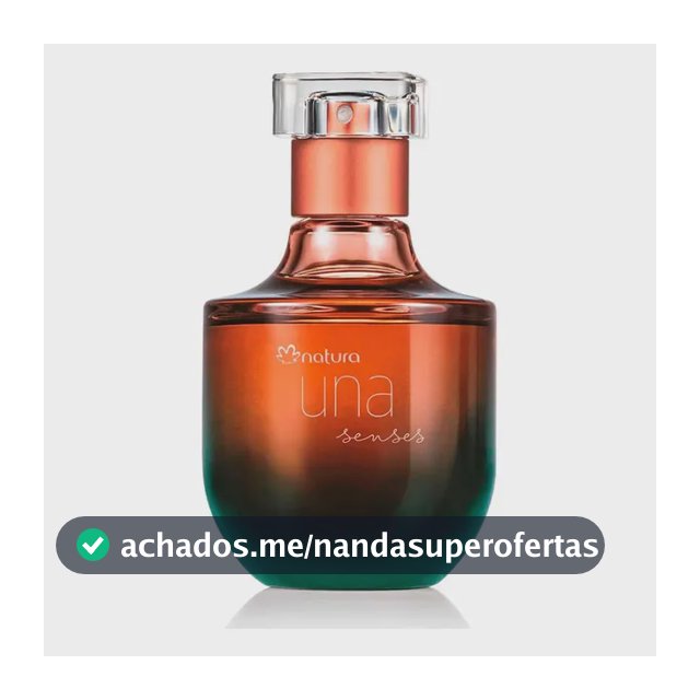 Perfume Natura Una Senses deo parfum 75 ml