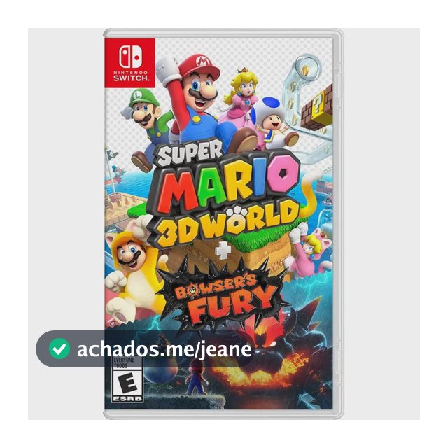 Super Mario 3d World + Bowser's Fury Switch Fisico Nintendo