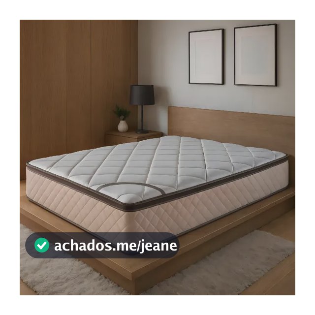 Colchão Casal Molas Ensacadas Fiori 138x188x30 Bom Pastor