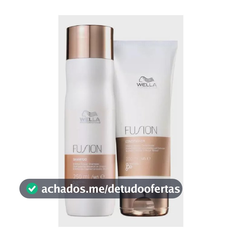 Wella Professionals Fusion Shamp 250ml + Cond 200ml