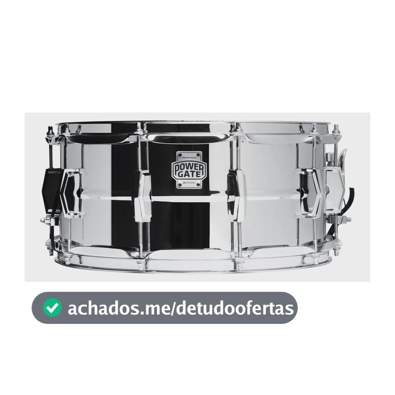 Caixa Michael Powergate Snare Bateria Pgr1465 Reflect 14x6, Reflect