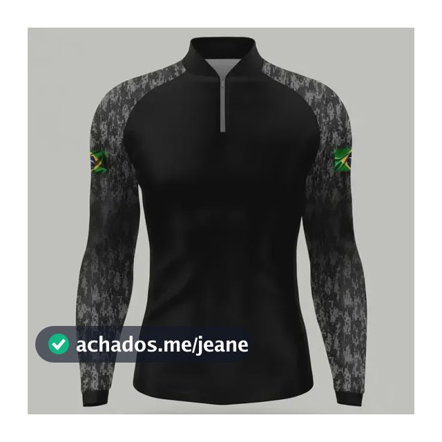 Camiseta Blusa Para Pesca Com Proteçao Uv50