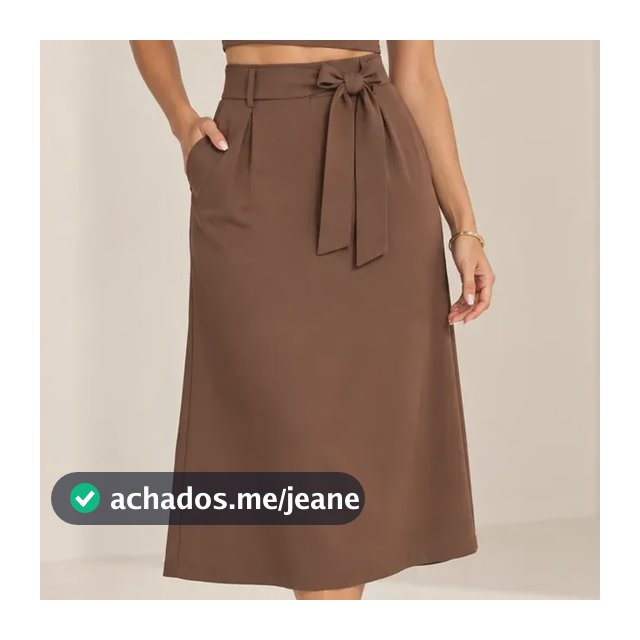 Conjunto Feminino Alfaiataria Moderno Saia Cropped Elegante