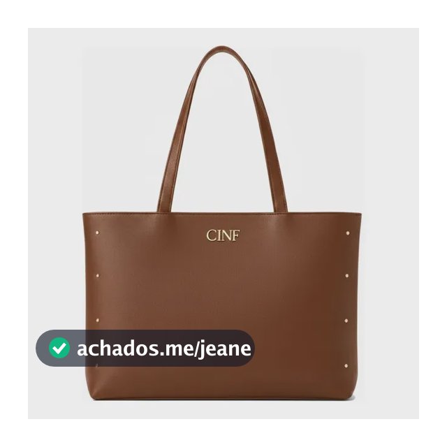 Bolsa Sacola Feminina Grande De Ombro Reforçada Cor Caramelo