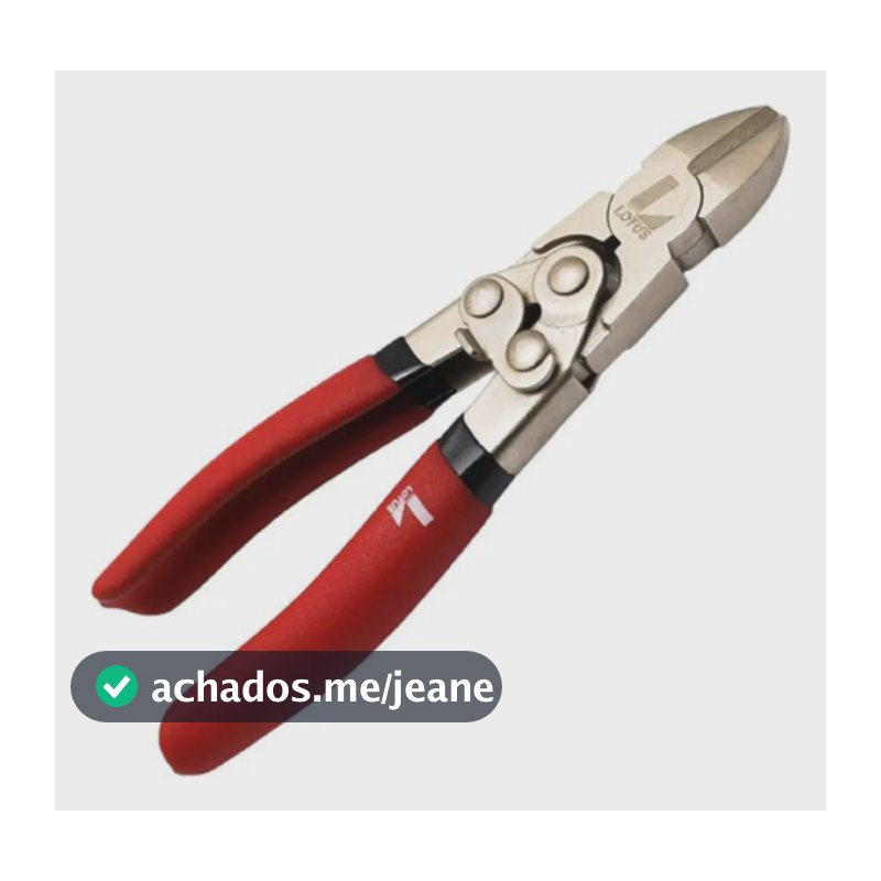 Alicate Eletricista 6.5 Crv Pro Força Dupla Corte - Mh Vermelho
