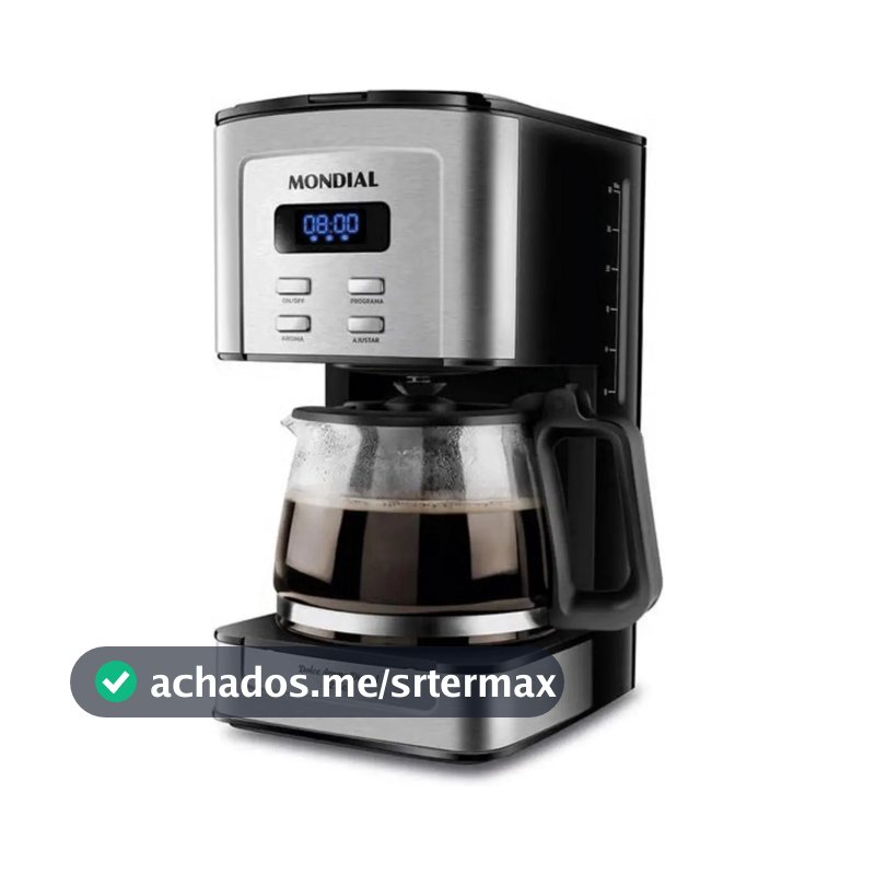 Cafeteira Elétrica Dolce Arome Digital, Mondial, 800W - C-44-32X-SDI