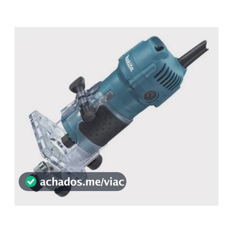 Tupia Manual Makita 3709 530w Para Pinça De 1/4pol