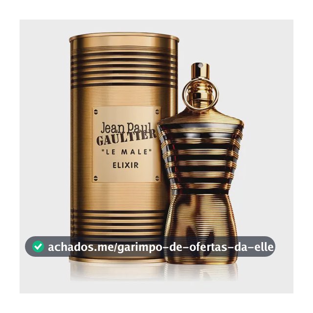 Perfume de perfume Jean Paul Gaultier Le Male Elixir 125 ml