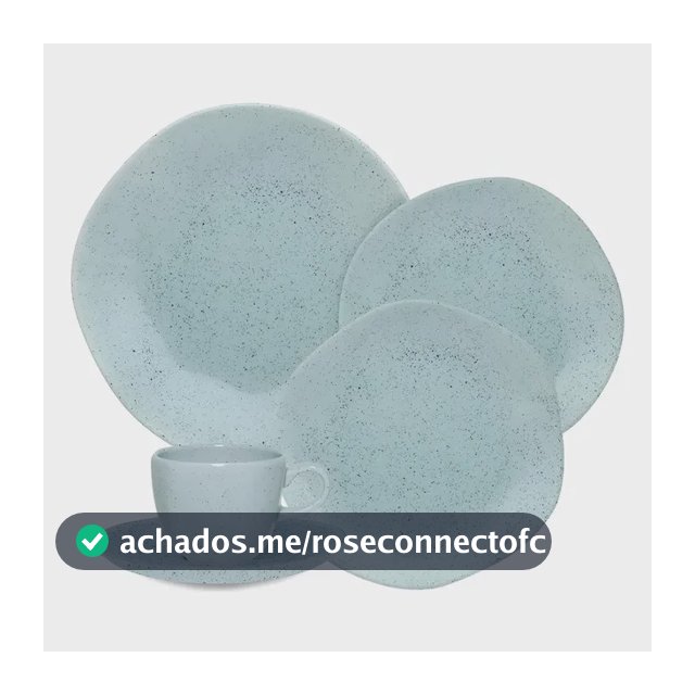 Aparelho De Jantar/chá 20 Pçs Blue Bay Oxford