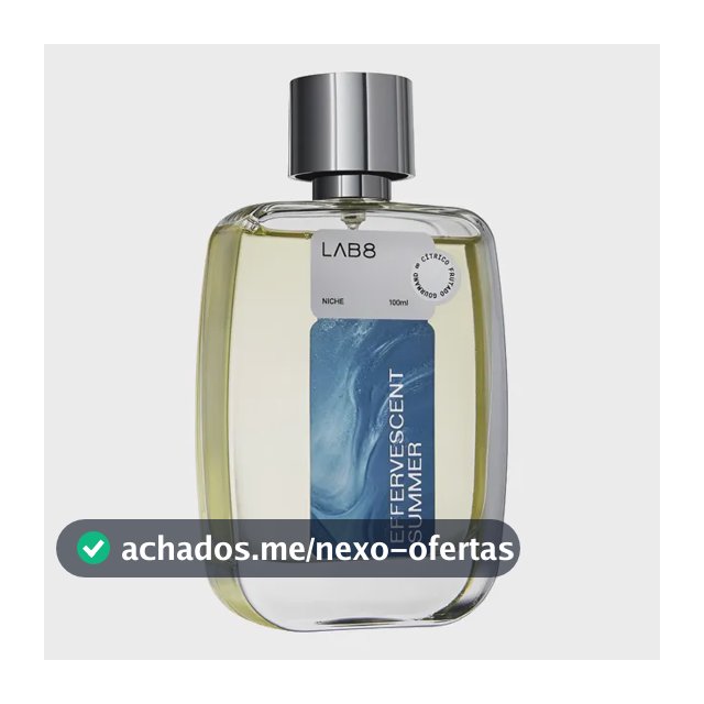 Perfume Compartilhável Summer Effervescent 100 Ml - Lab 8 Niche