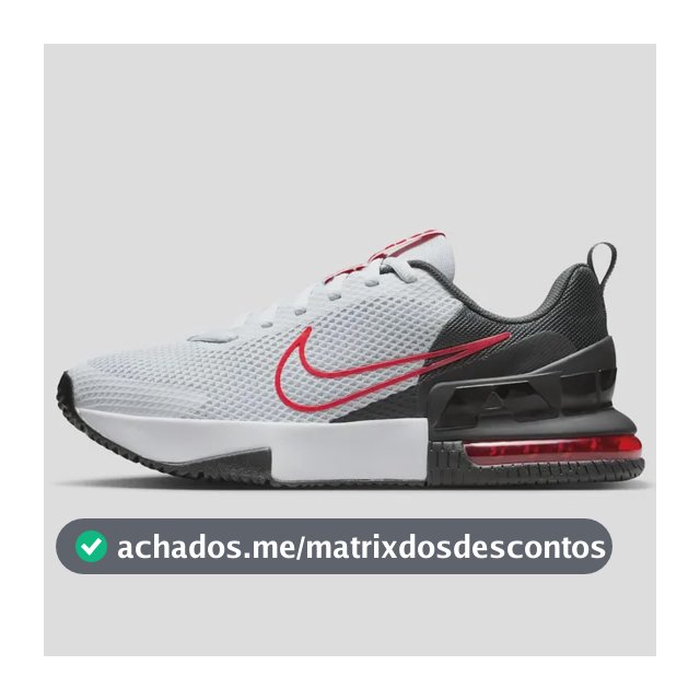 Tênis Nike Air Max Alpha Trainer 6 Masculino Branco/preto 41 Br