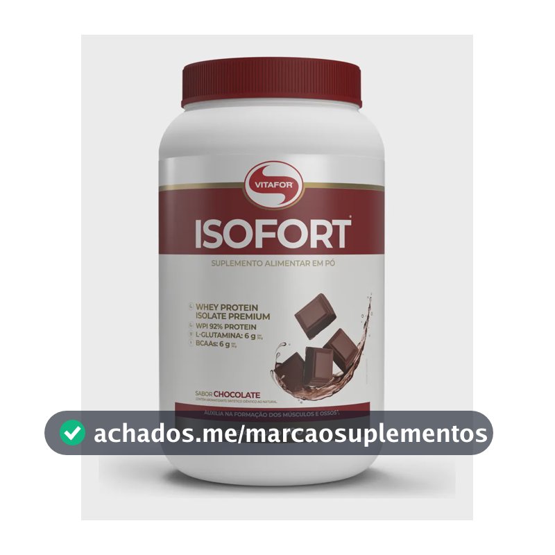 Isofort Chocolate 900g Vitafor Chocolate