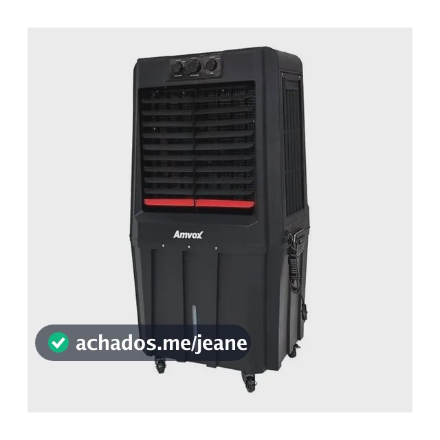 Climatizador De Ar 90 Litros Frio Amvox Acl 9022 Cor Preto