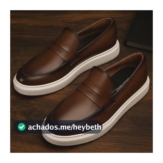 Sapato Loafer Masculino Mocassim Couro Casual Comfort Luxo