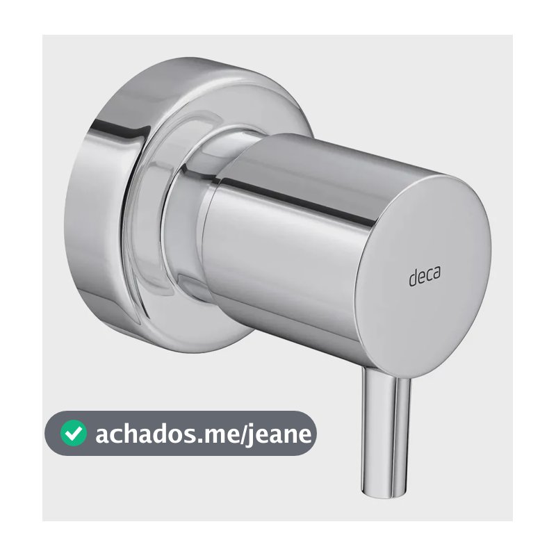 Acabamento Link para Registro de Gaveta e Pressão 1/2, 3/4 e 1 polegada DECA