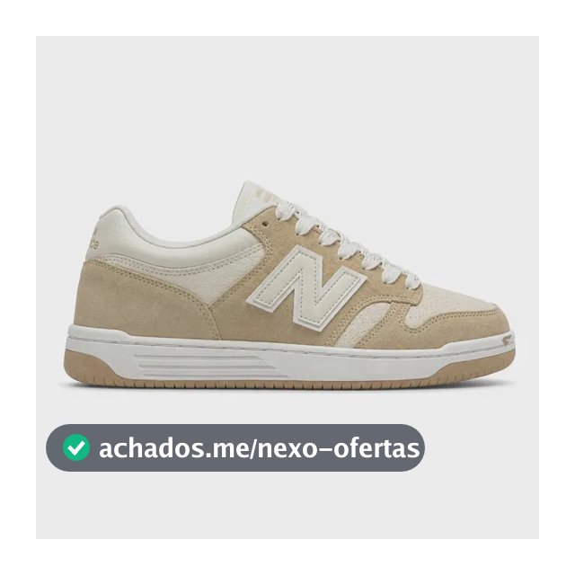 Tenis New Balance 480 Low Masculino Bege Lisa 42 Br