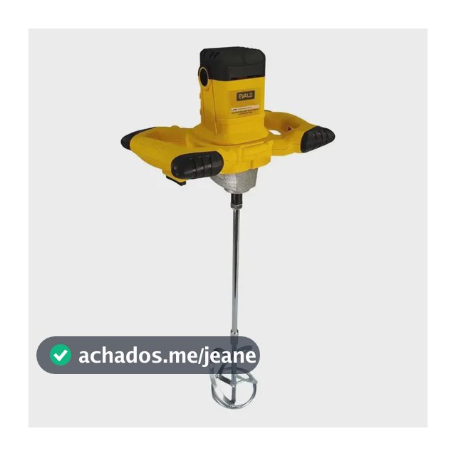 Misturador De Argamassa E Tinta 1200w Evma-1200 Evald