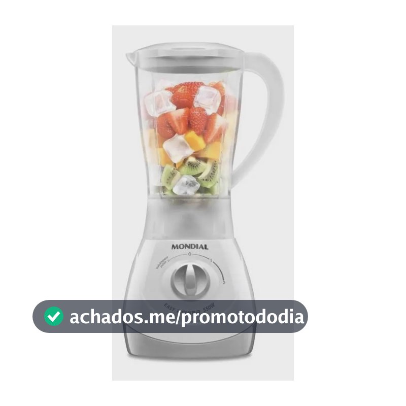 Liquidificador Easy Power 550w 1,9 Litros Mondial Branco
