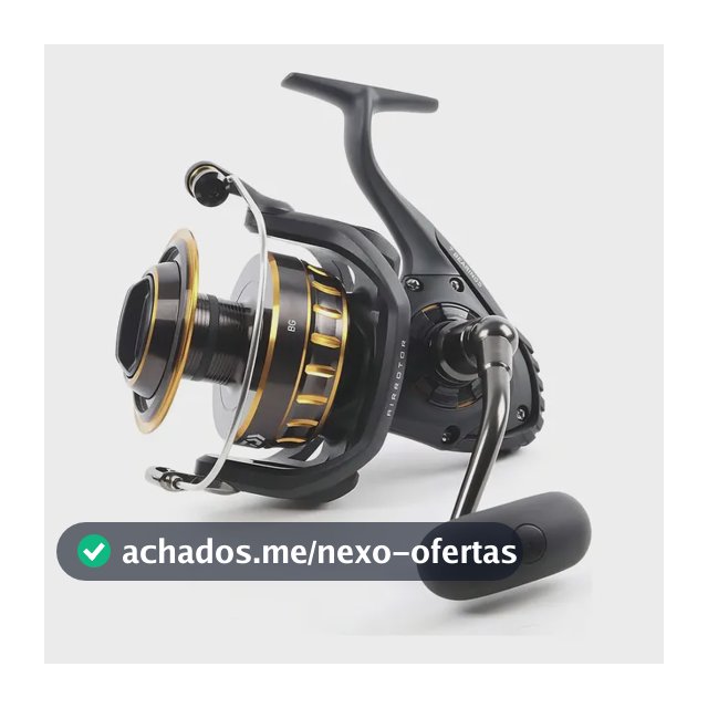 Carretel molinete Daiwa BG 4000 Drag 8kg 7 rolamentos