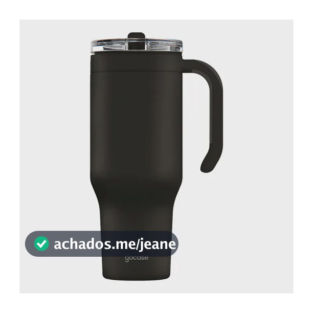 Outlet Copo Térmico Life Gocase Aço Inox 1180ml Leve Defeito