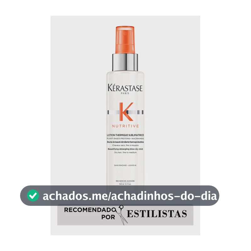 Protetor Térmico Kérastase Nutritive Lotion Thermique Sublimatrice, Desembaraçante 150ml