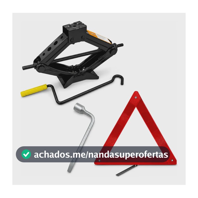 Macaco Automotivo Chave De Roda 19mm Triângulo Fiat Uno/uno Mille 2000 A 2021