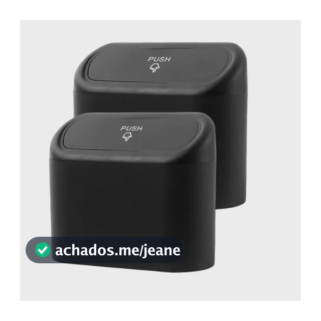 2 Peças Lixeira Automotiva 2 em 1 Porta Treco Impermeável, Universal para Carro e Uber, Presente