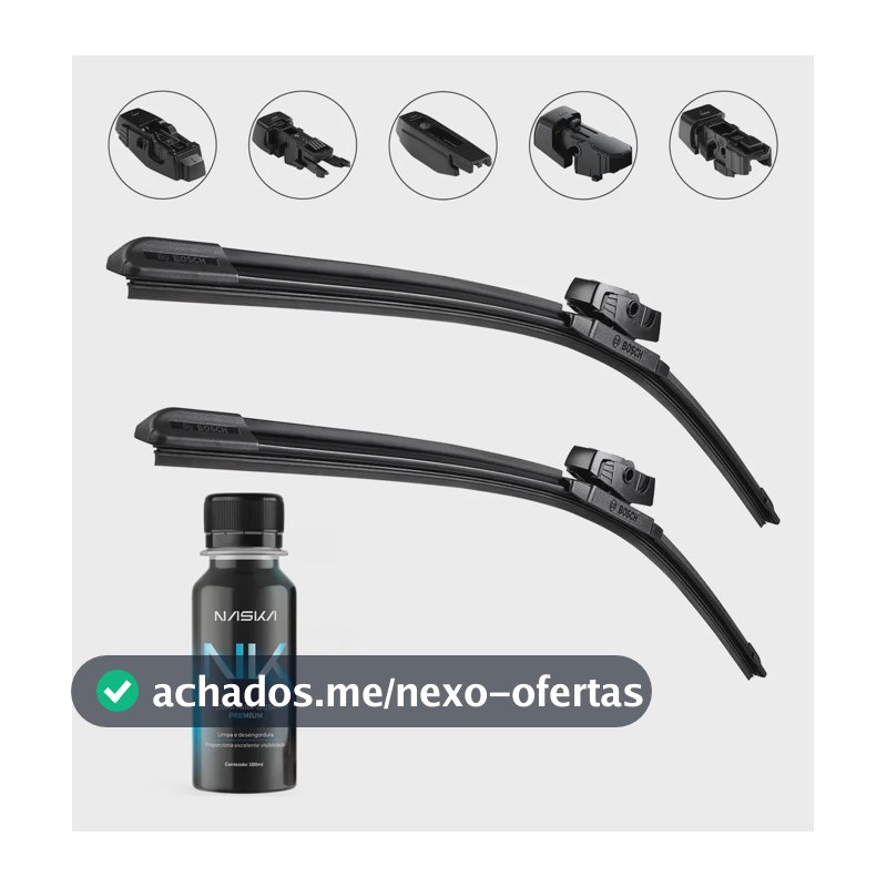 Limpador Para-brisa Palheta Original Bosch Loja Oficial Preto Hb20 2020 A 2026