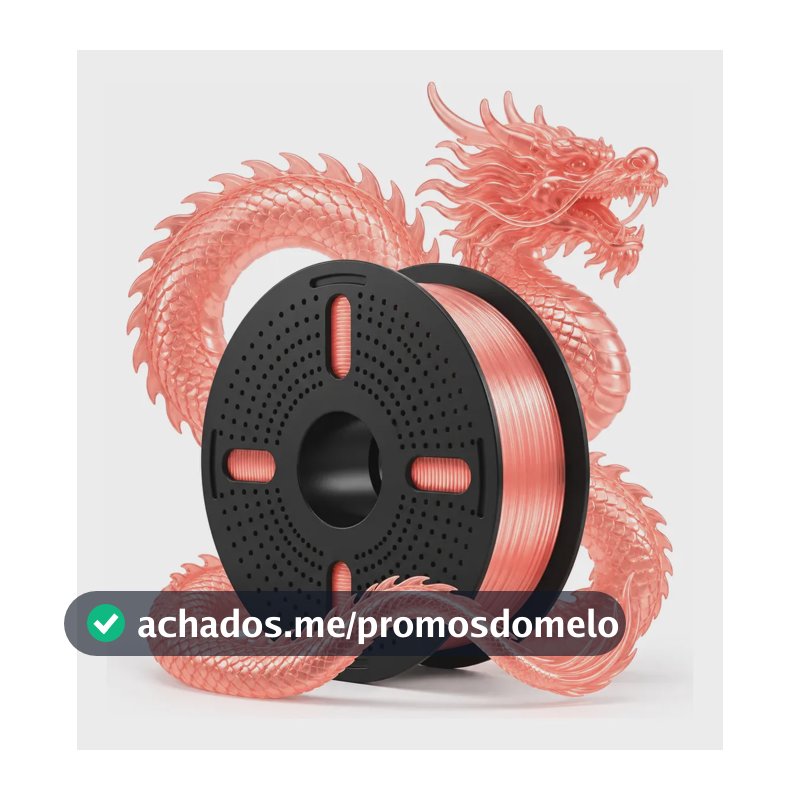 Filamento Impressora 3d Print Pulse Pet G 1.75mm Rosa Translúcido