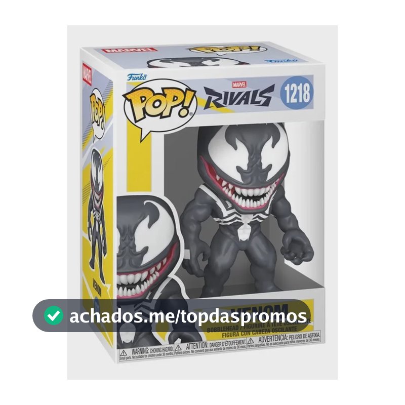 Boneco Funko Pop! Marvel Rivals - Venom Com Chase